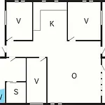 Сasa de vacaciones 6 Person In Glesborg-by Traum